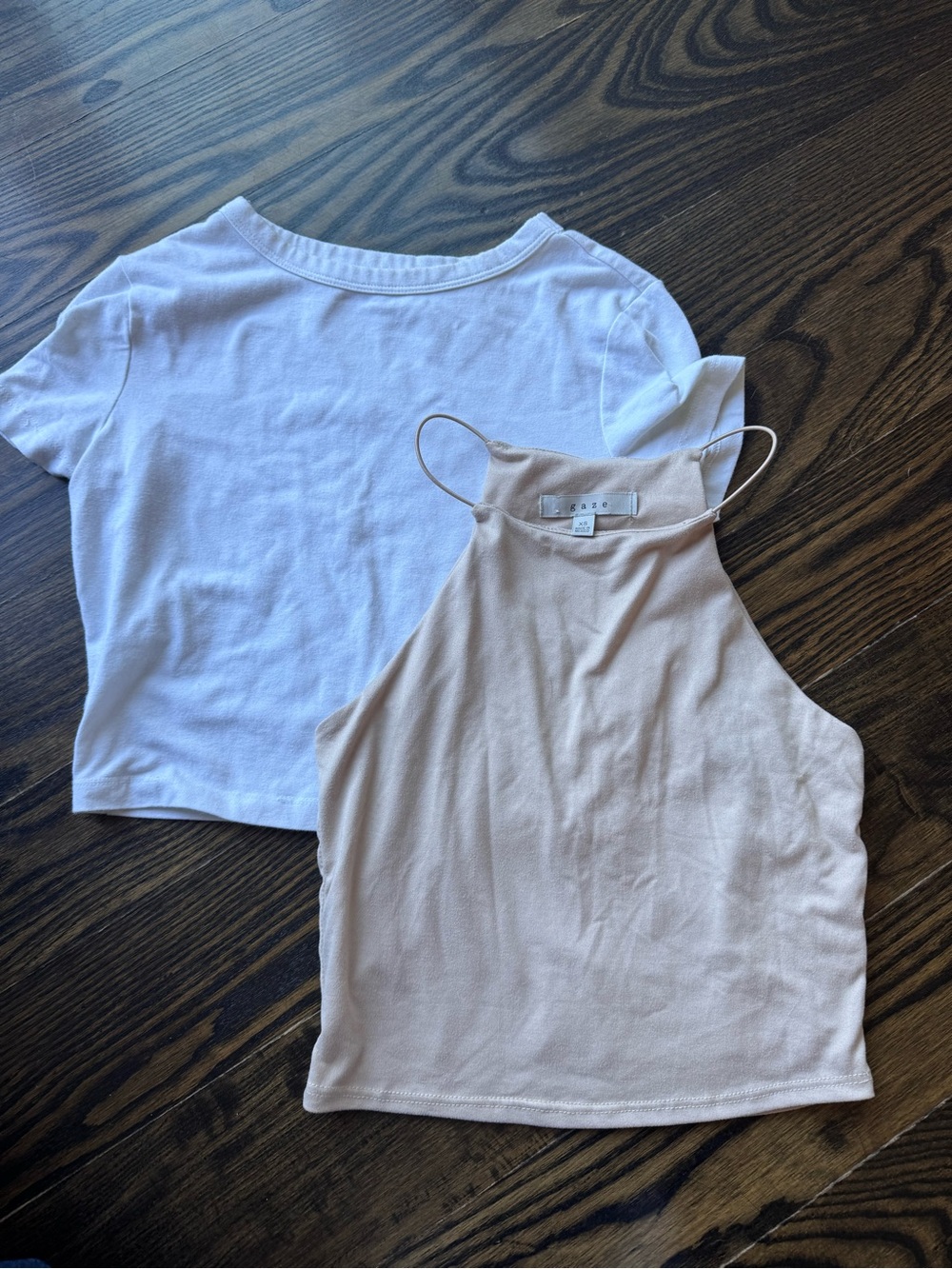 wild fable White Cropped Tee